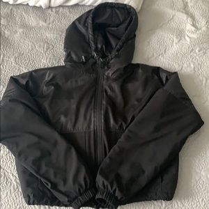 Forever 21 cropped Puffy Jacket